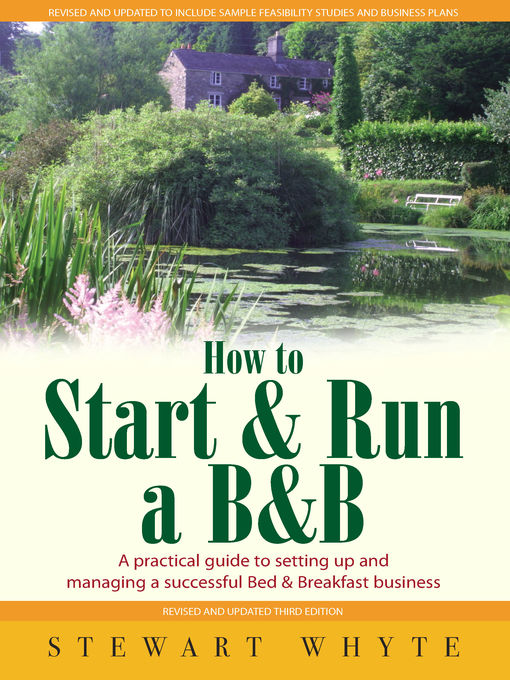 Title details for How to Start & Run a B&B by Stewart Whyte - Available